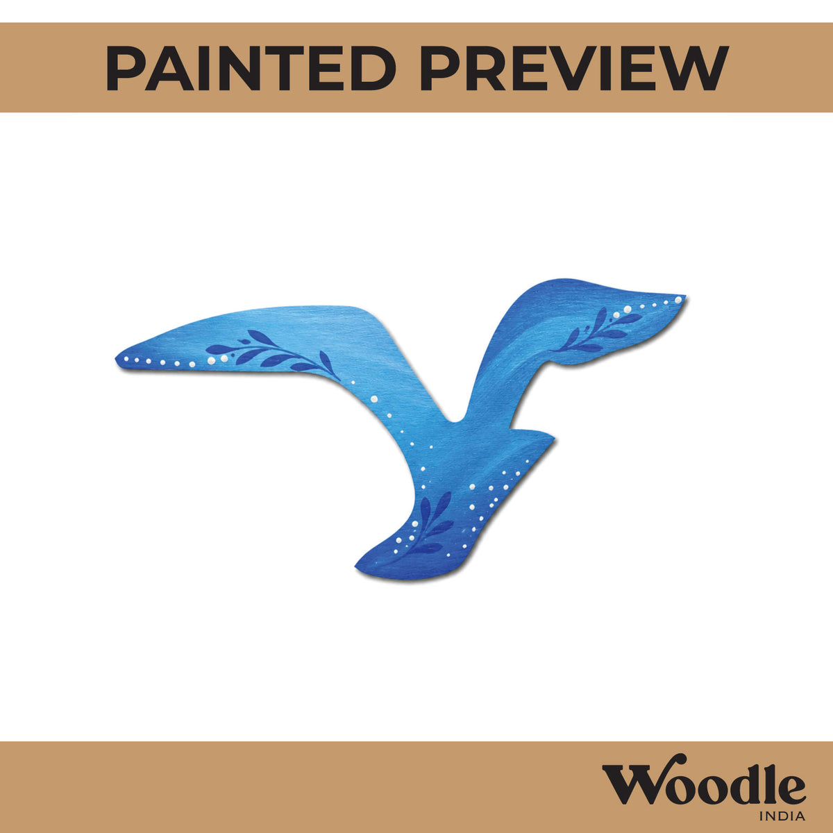 Bird Cutout MDF Design 28