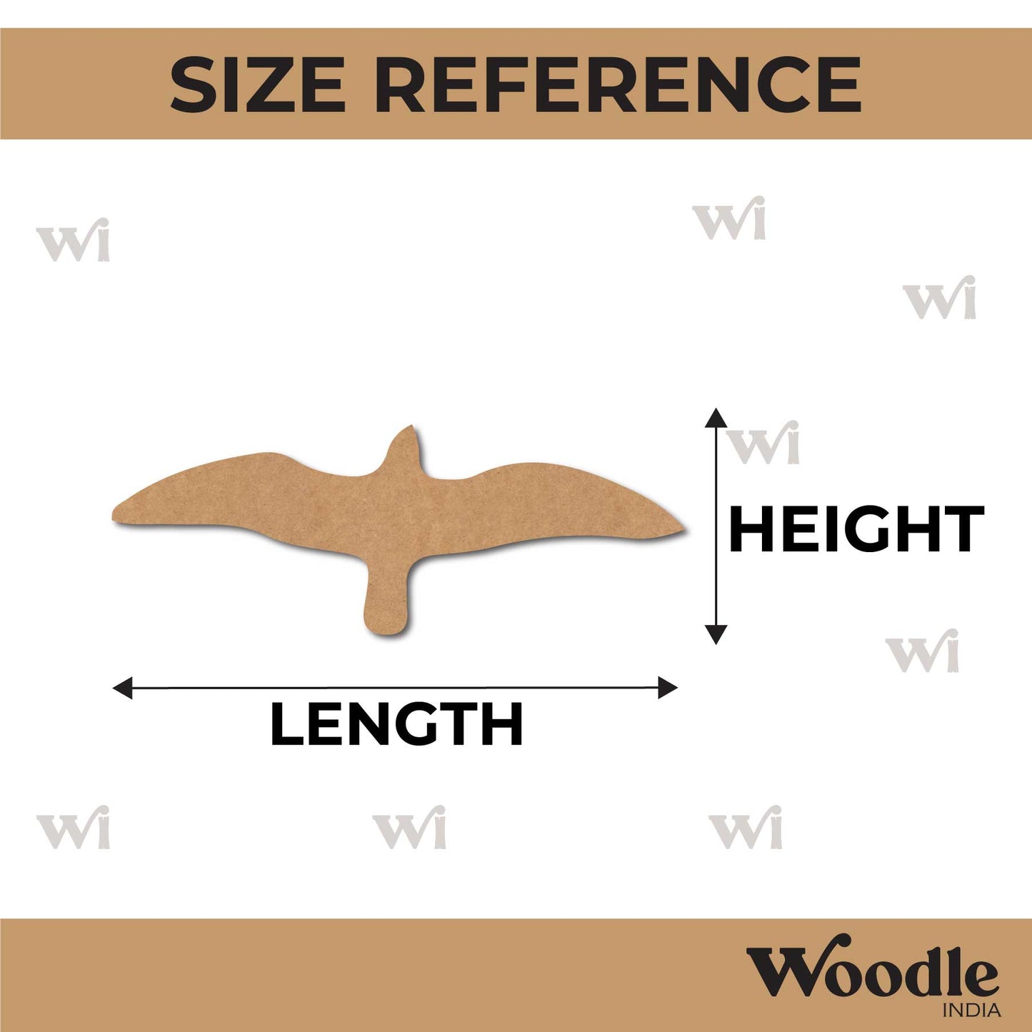 Bird Cutout MDF Design 29