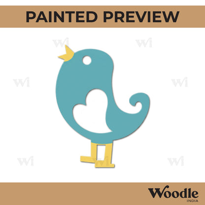 Bird Cutout MDF Design 4