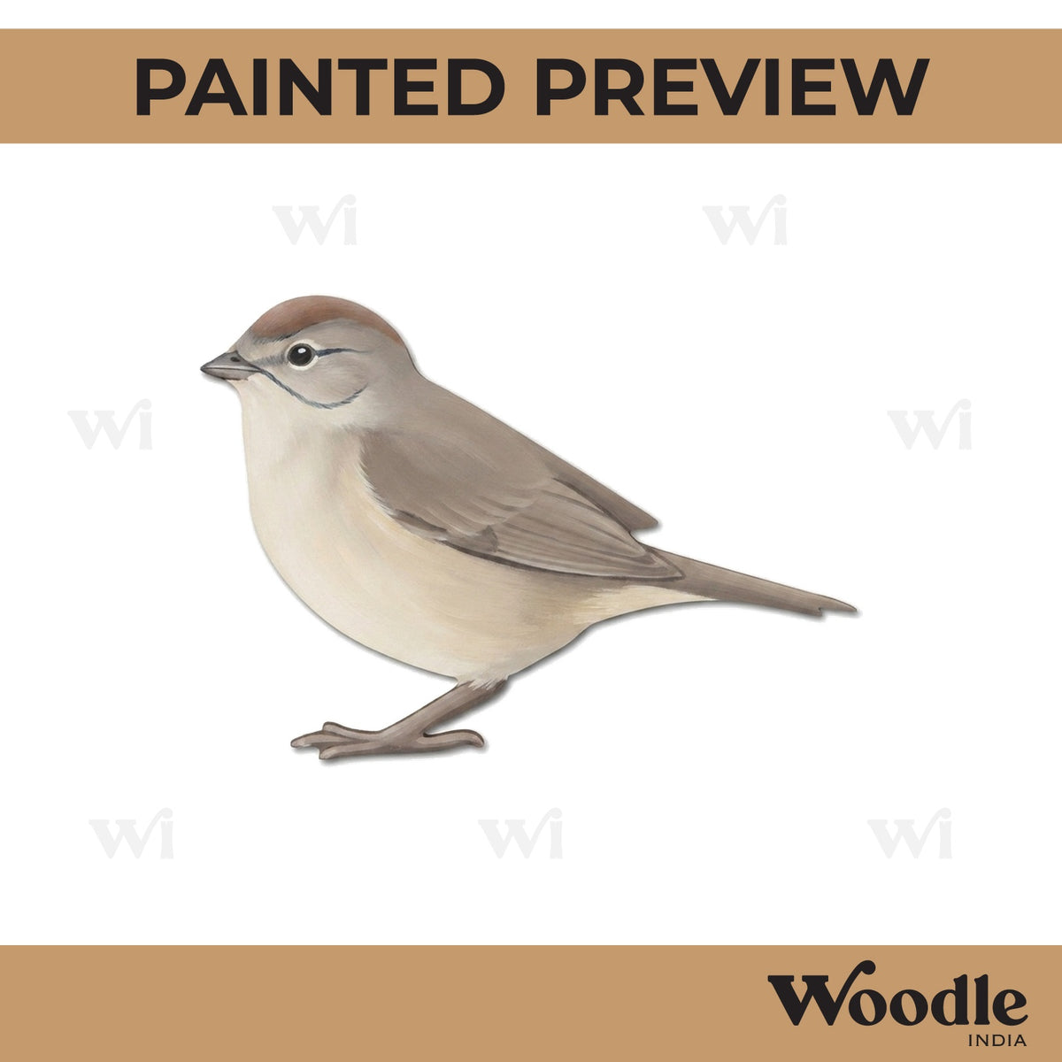 Bird Cutout MDF Design 5