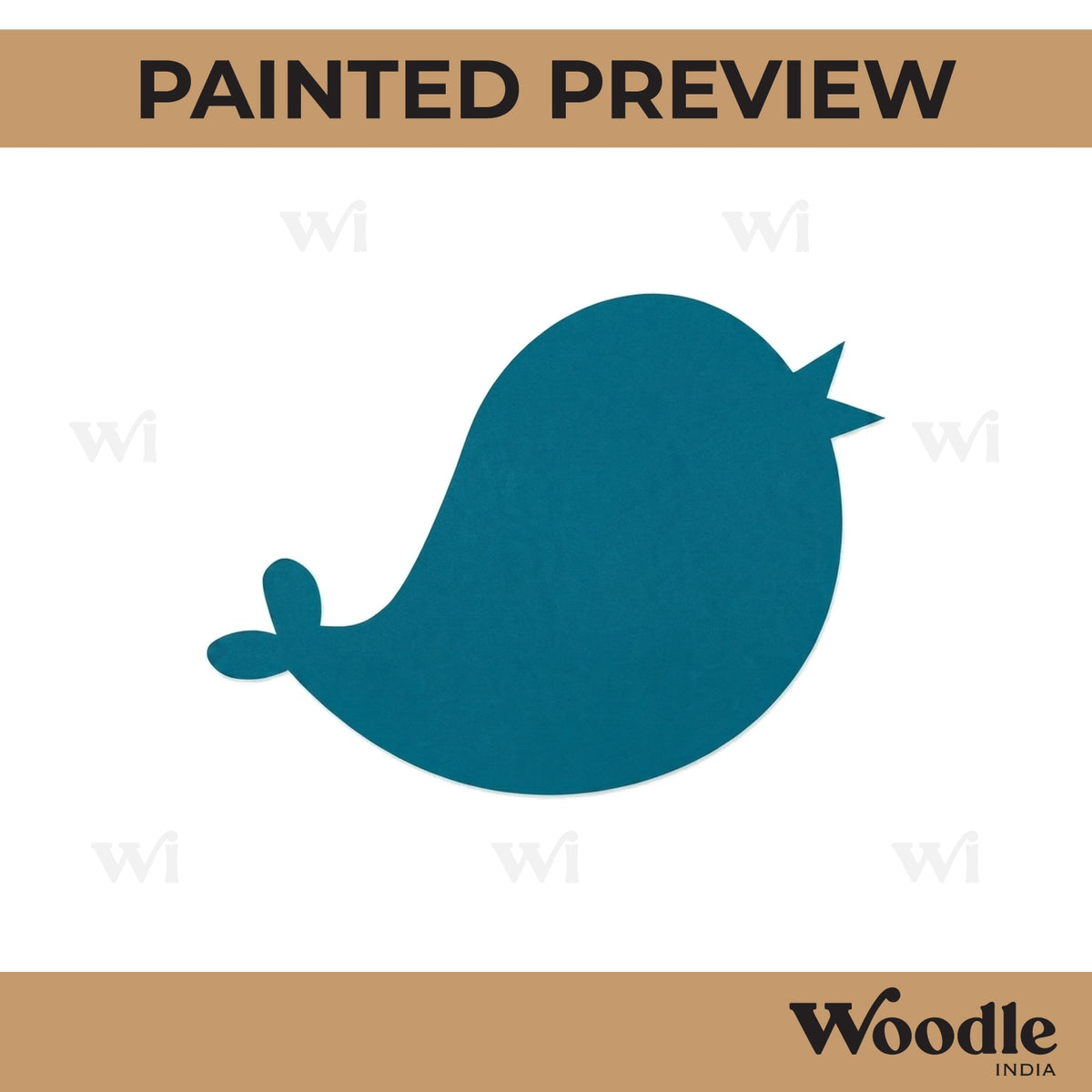 Bird Cutout MDF Design 7