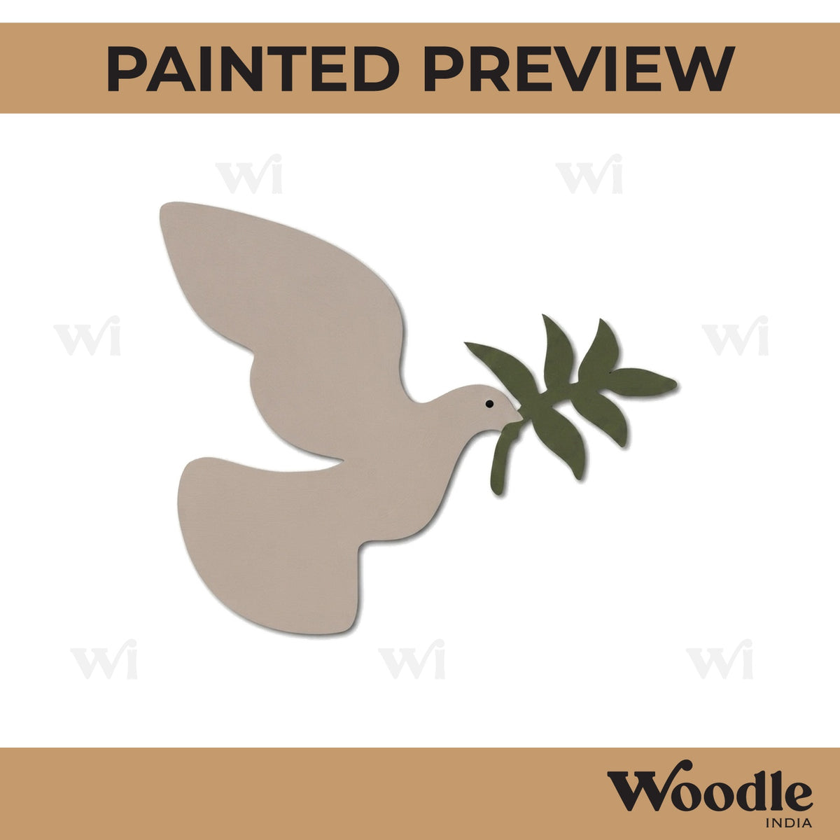 Bird Cutout MDF Design 8