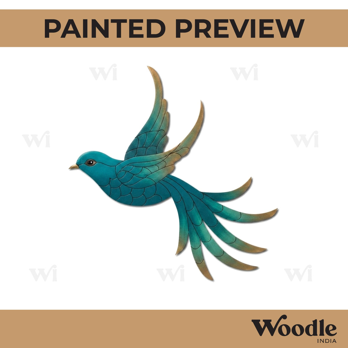 Bird Pre Marked MDF Design 1