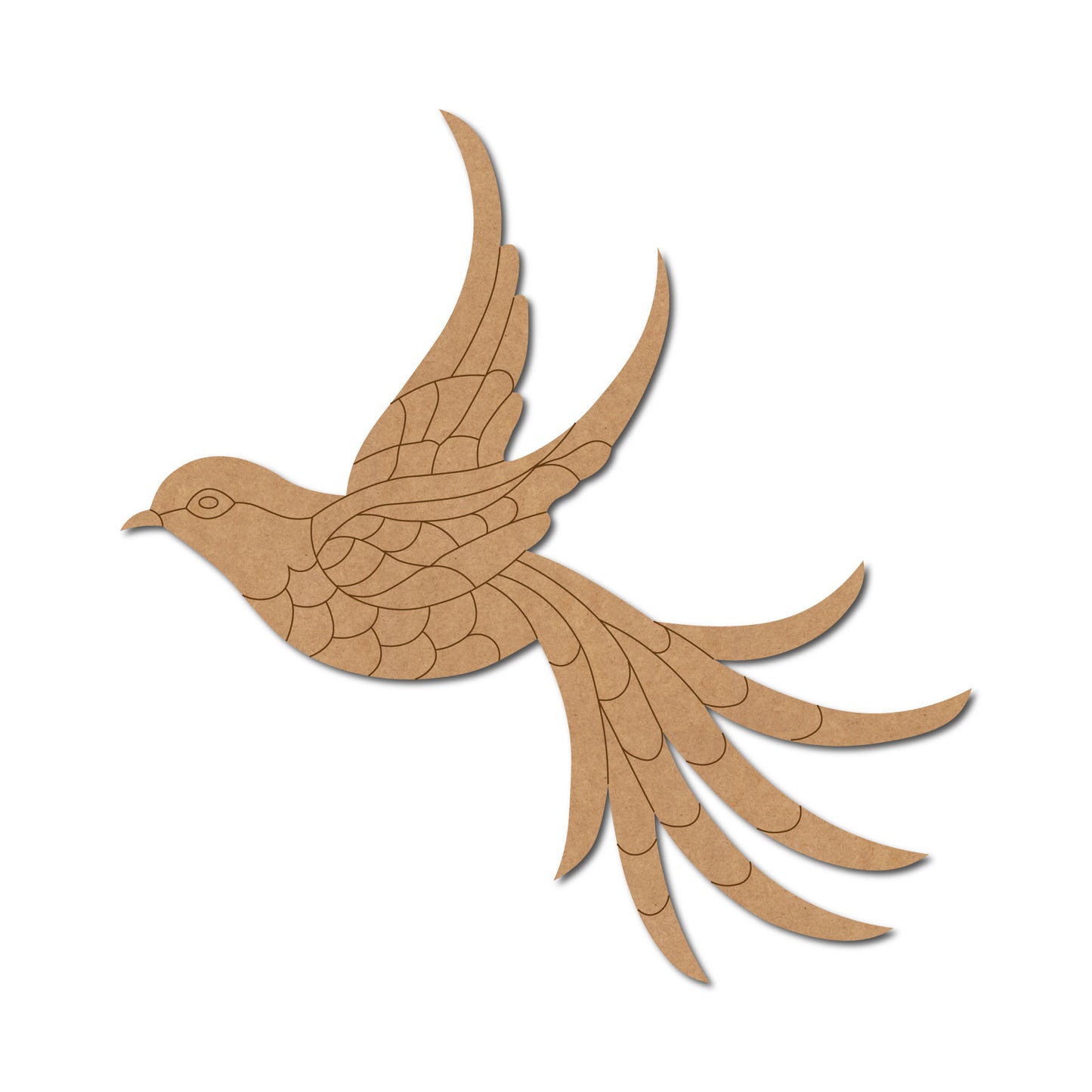 Bird Pre Marked MDF Design 1