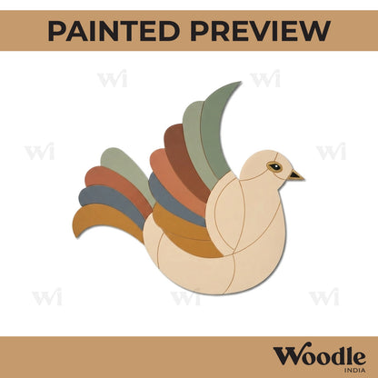 Bird Pre Marked MDF Design 10