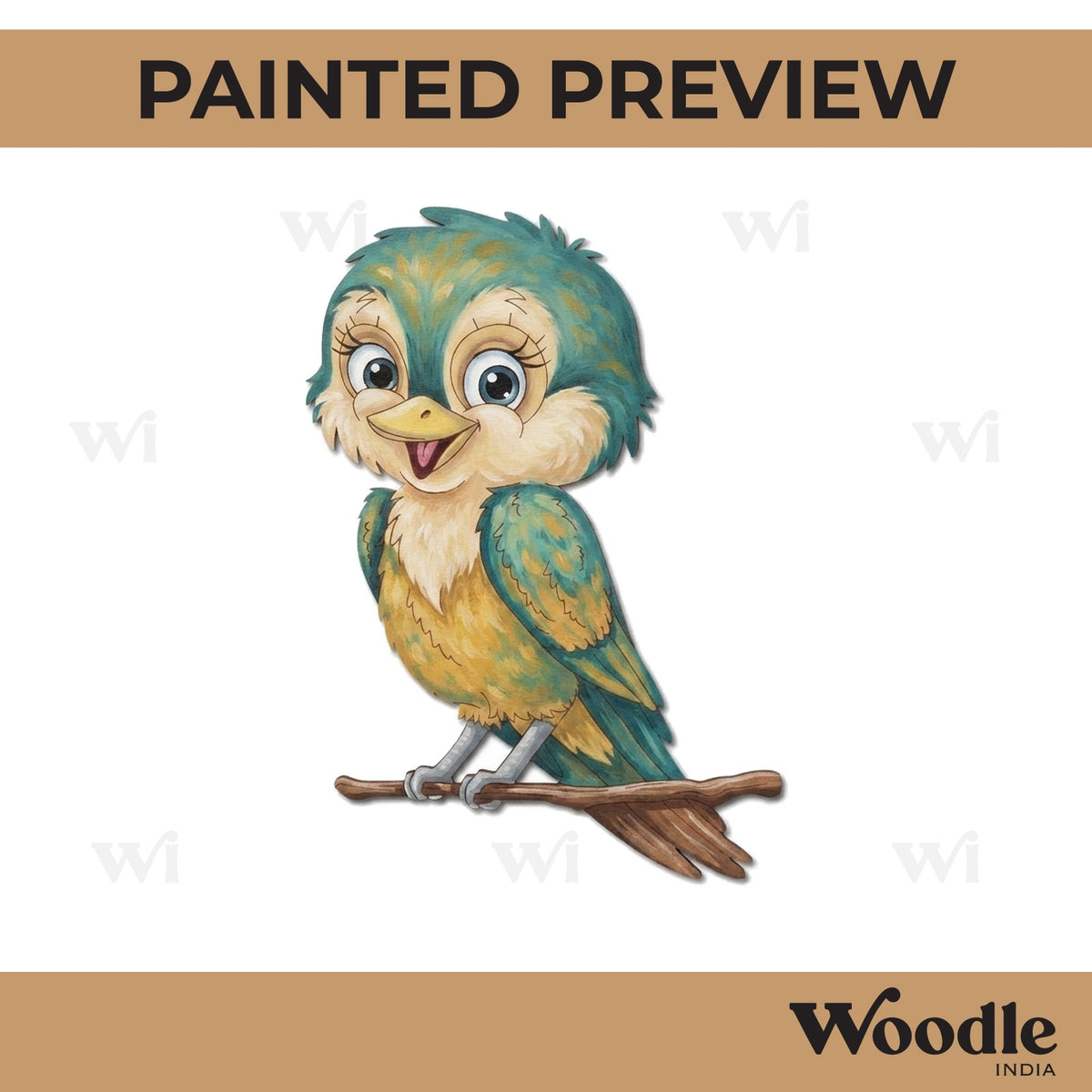 Bird Pre Marked MDF Design 11