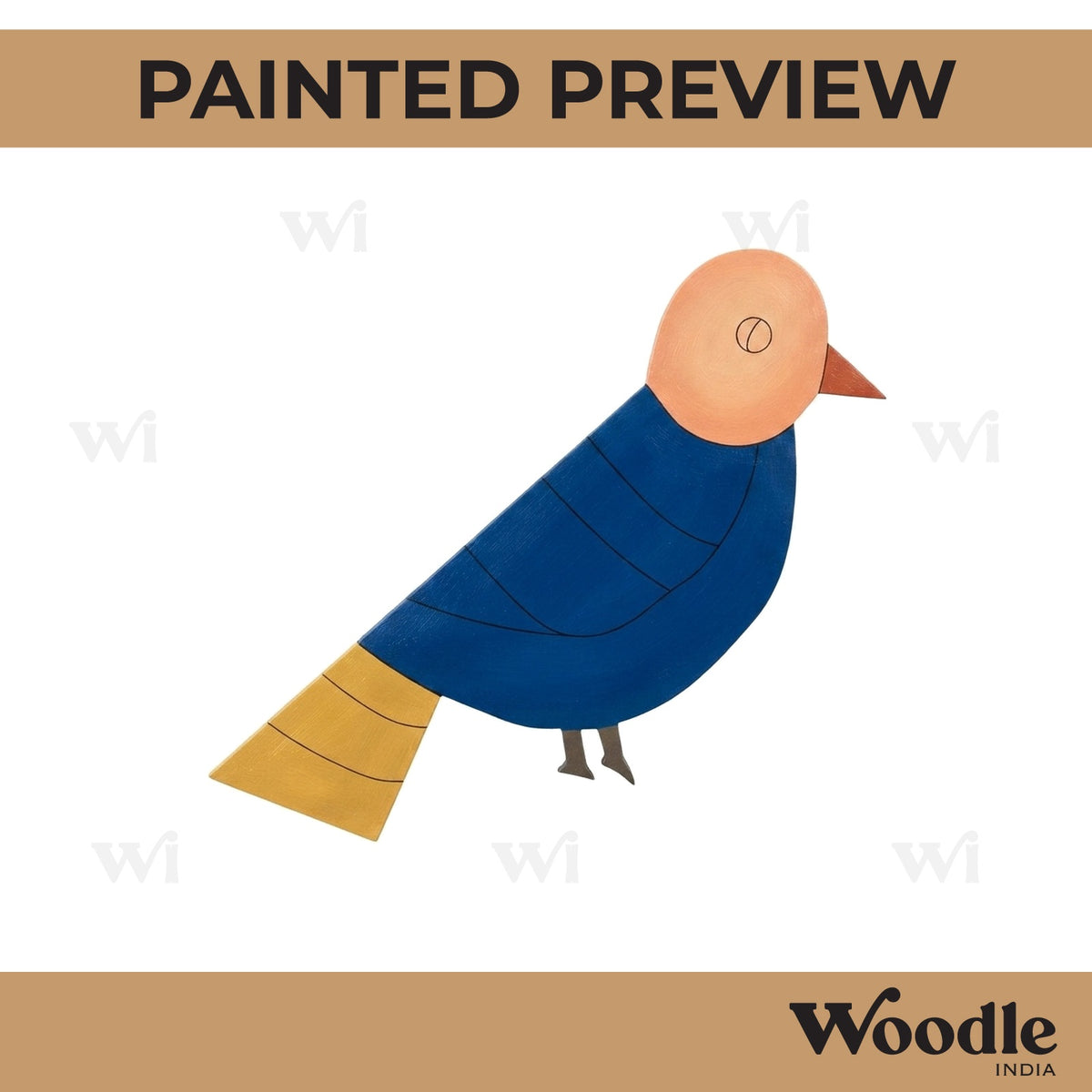 Bird Pre Marked MDF Design 12