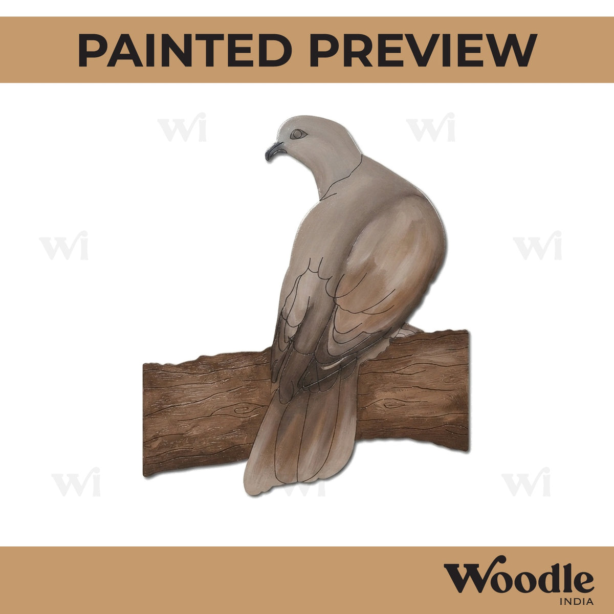 Bird Pre Marked MDF Design 2
