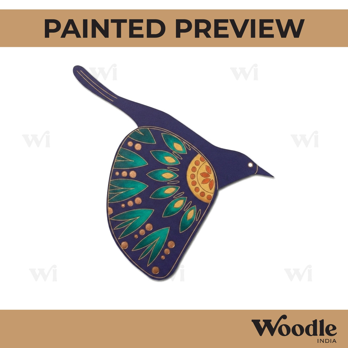Bird Pre Marked MDF Design 6