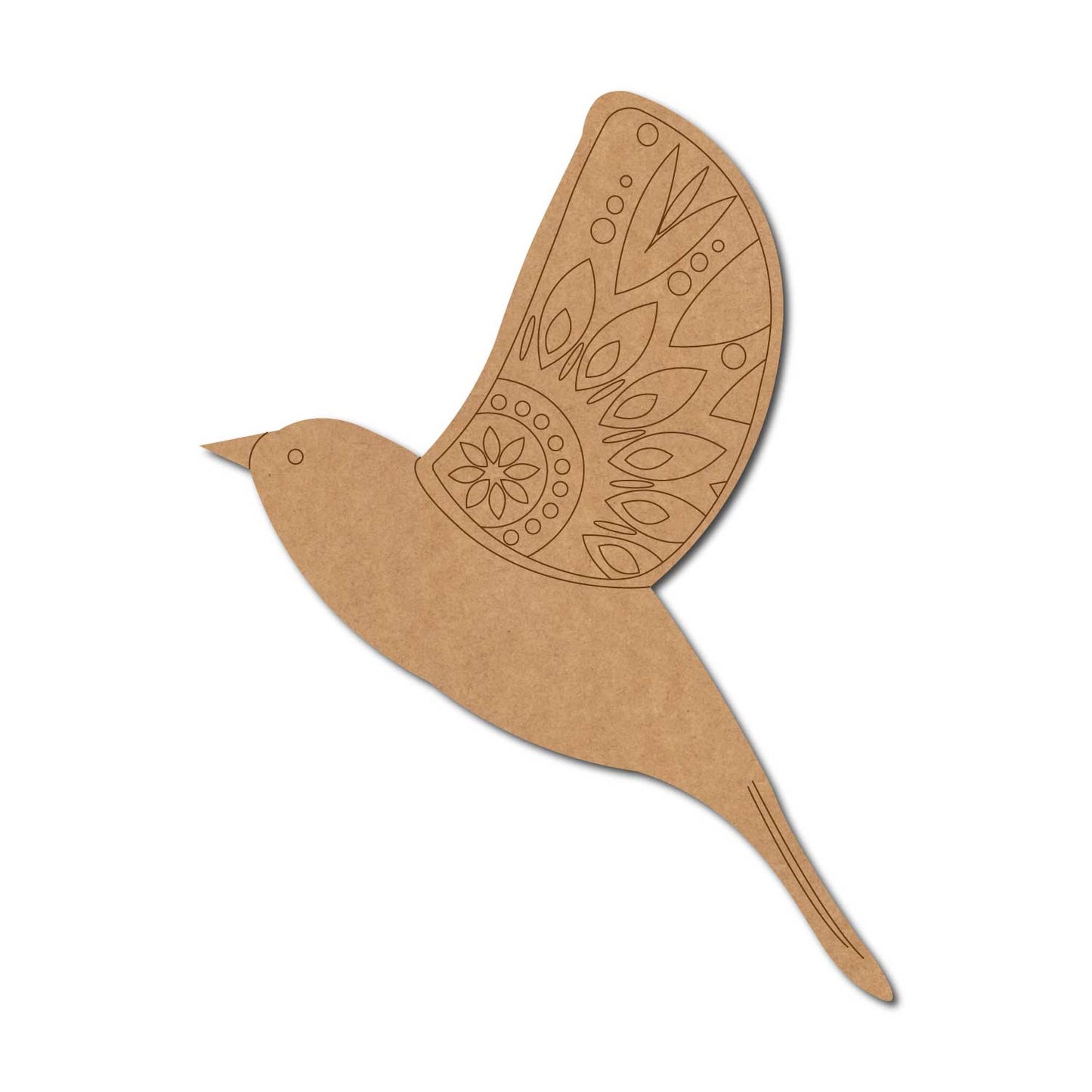 Bird Pre Marked MDF Design 9