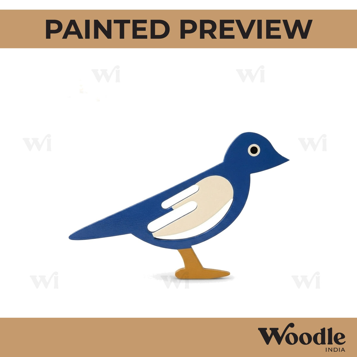 Bird Cutout MDF Design 21