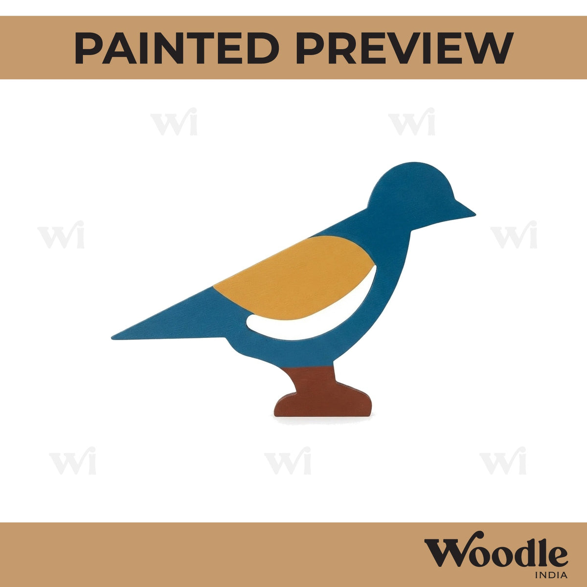 Bird Cutout MDF Design 22