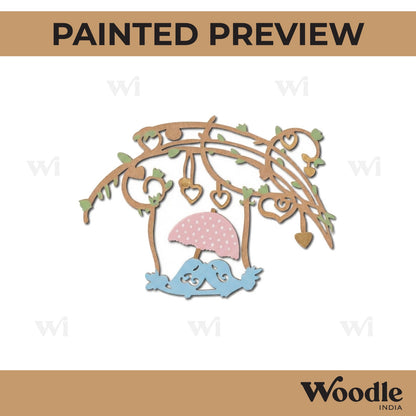 Birds Cutout MDF Design 1
