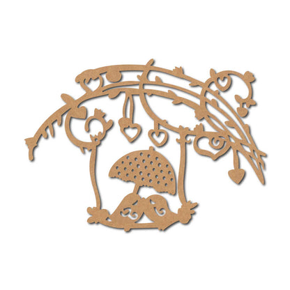 Birds Cutout MDF Design 1