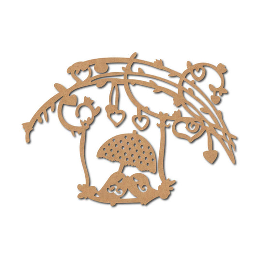 Birds Cutout MDF Design 1