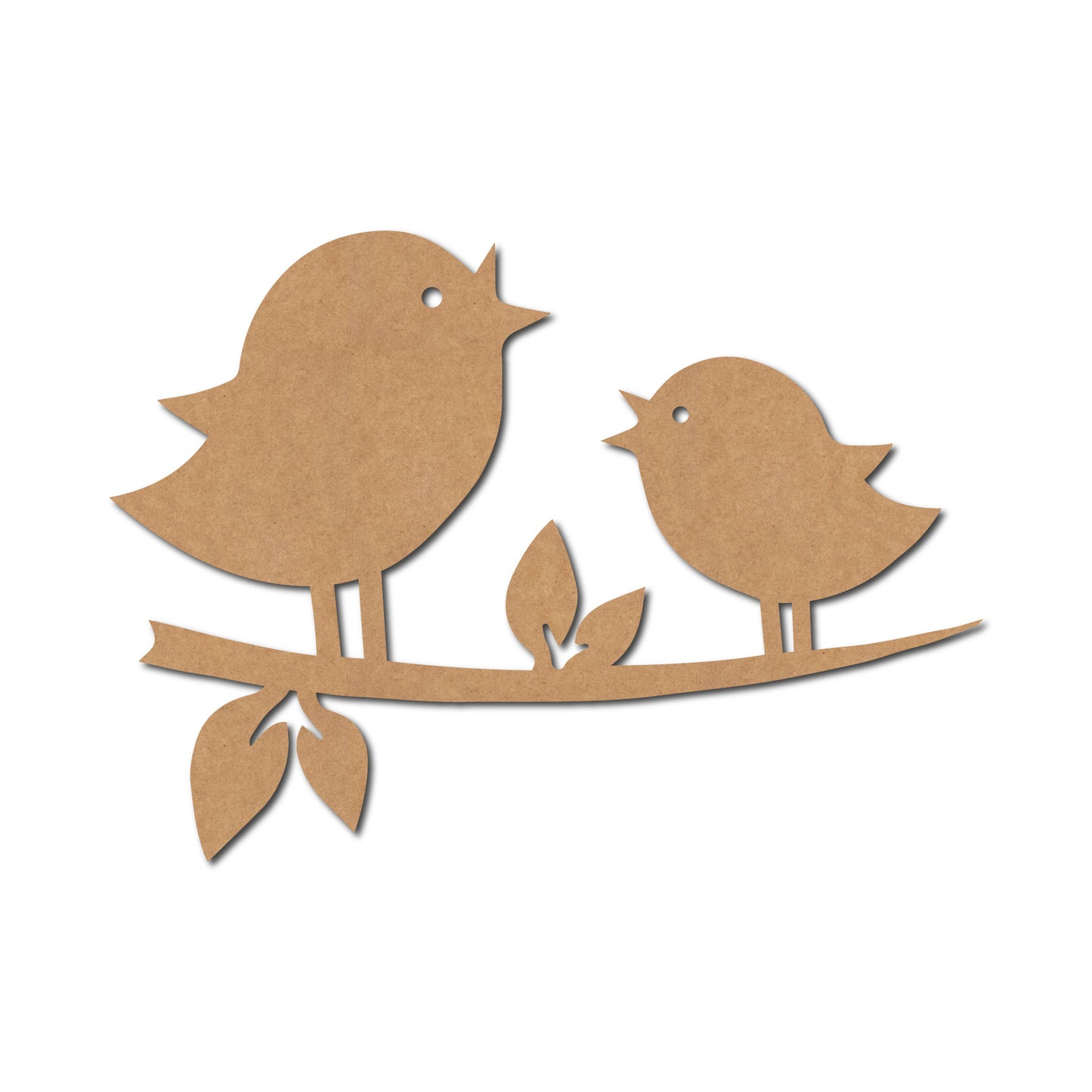 Birds On Branch Cutout MDF Design 5