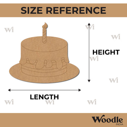Birthday Cake Pre Marked MDF Design 1