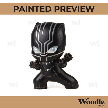 Black Panther Marvel Avengers Pre Marked MDF Design 5