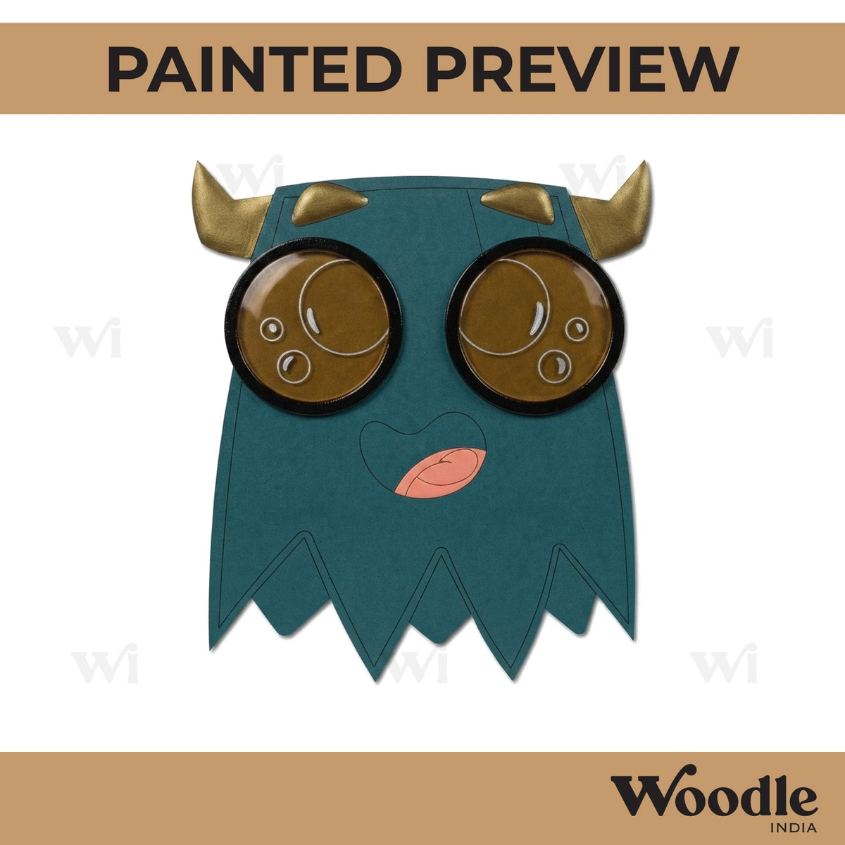 Blue Monster Pre Marked MDF Design 2