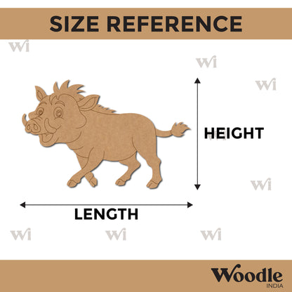 Boar Pre Marked MDF Design 1