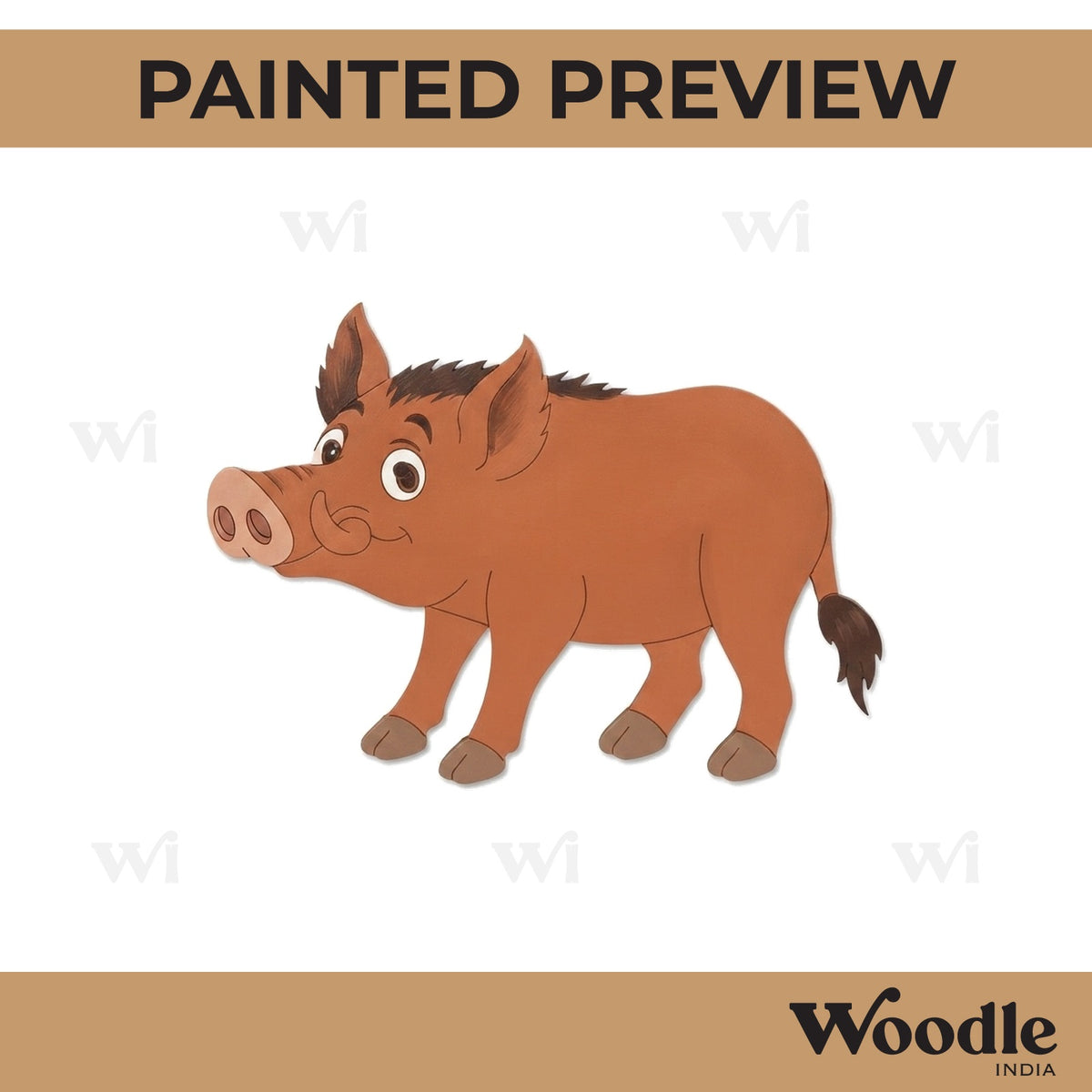 Boar Pre Marked MDF Design 2