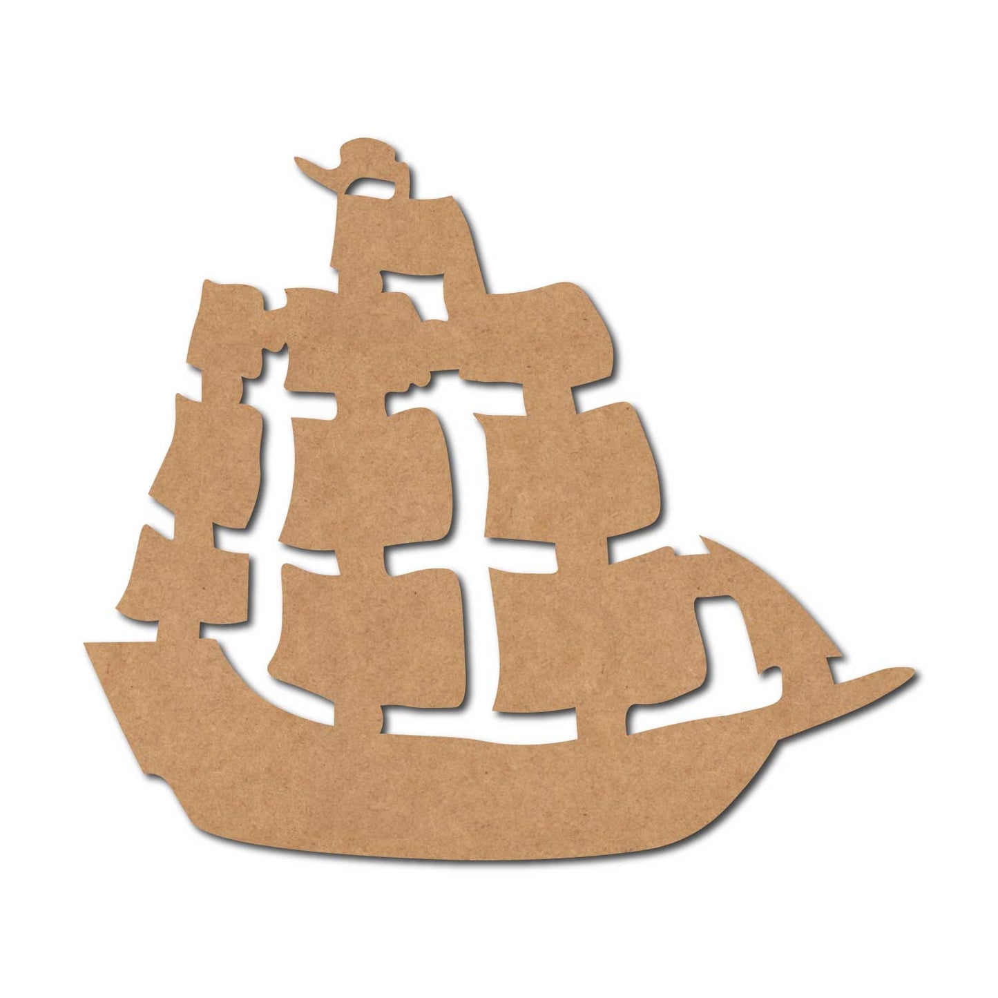 Boat Cutout MDF Design 4