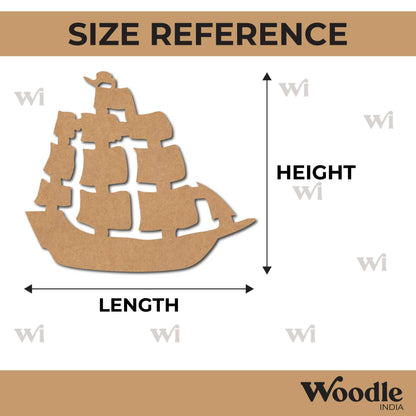 Boat Cutout MDF Design 4