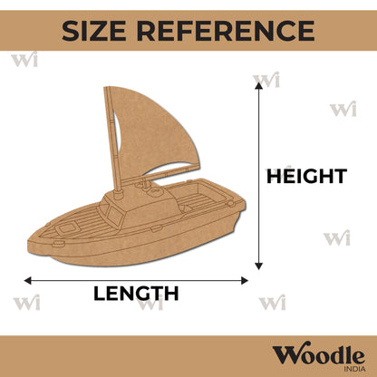 Boat Pre Marked MDF Design 2