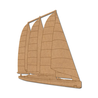 Boat Pre Marked MDF Design 4