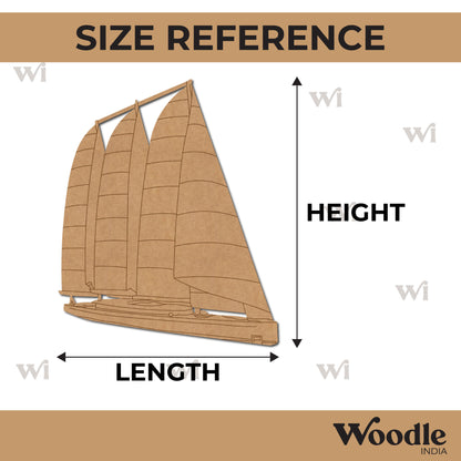 Boat Pre Marked MDF Design 4