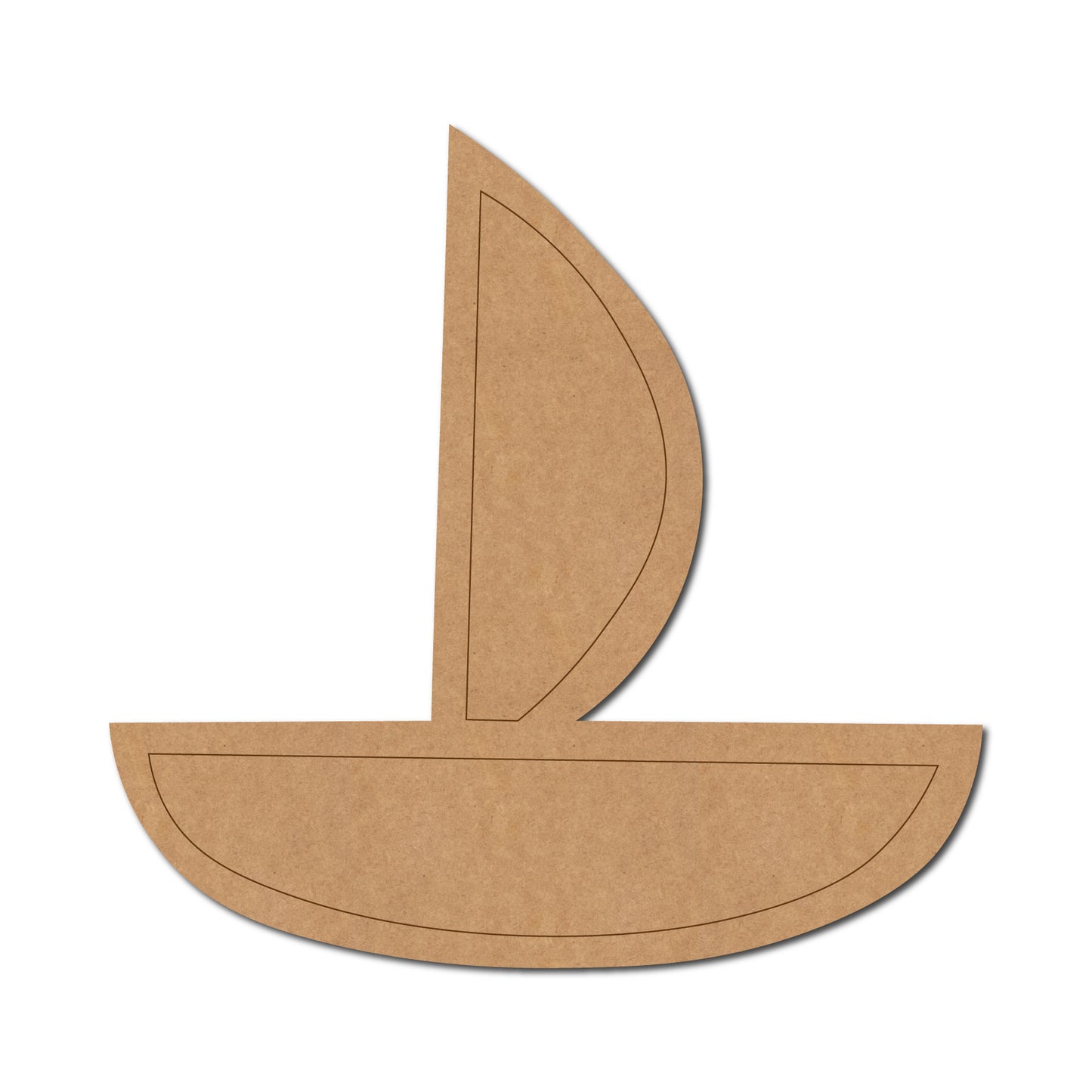 Boat Pre Marked MDF Design 6