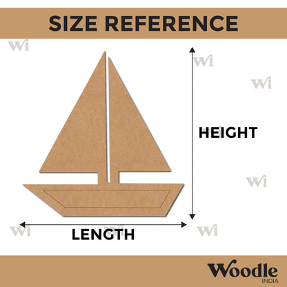 Boat Pre Marked MDF Design 7