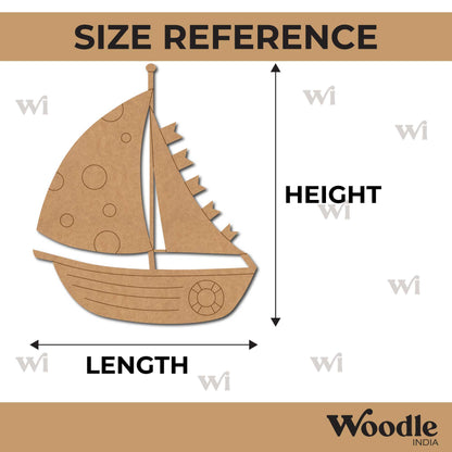 Boat Pre Marked MDF Design 8