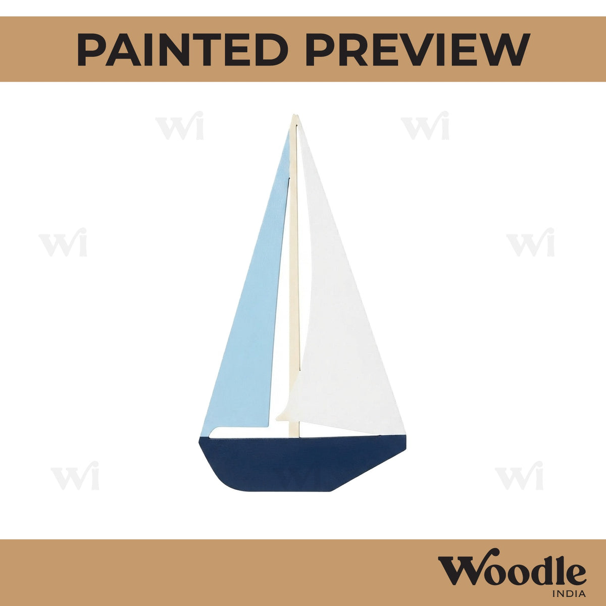 Boat Cutout MDF Design 5