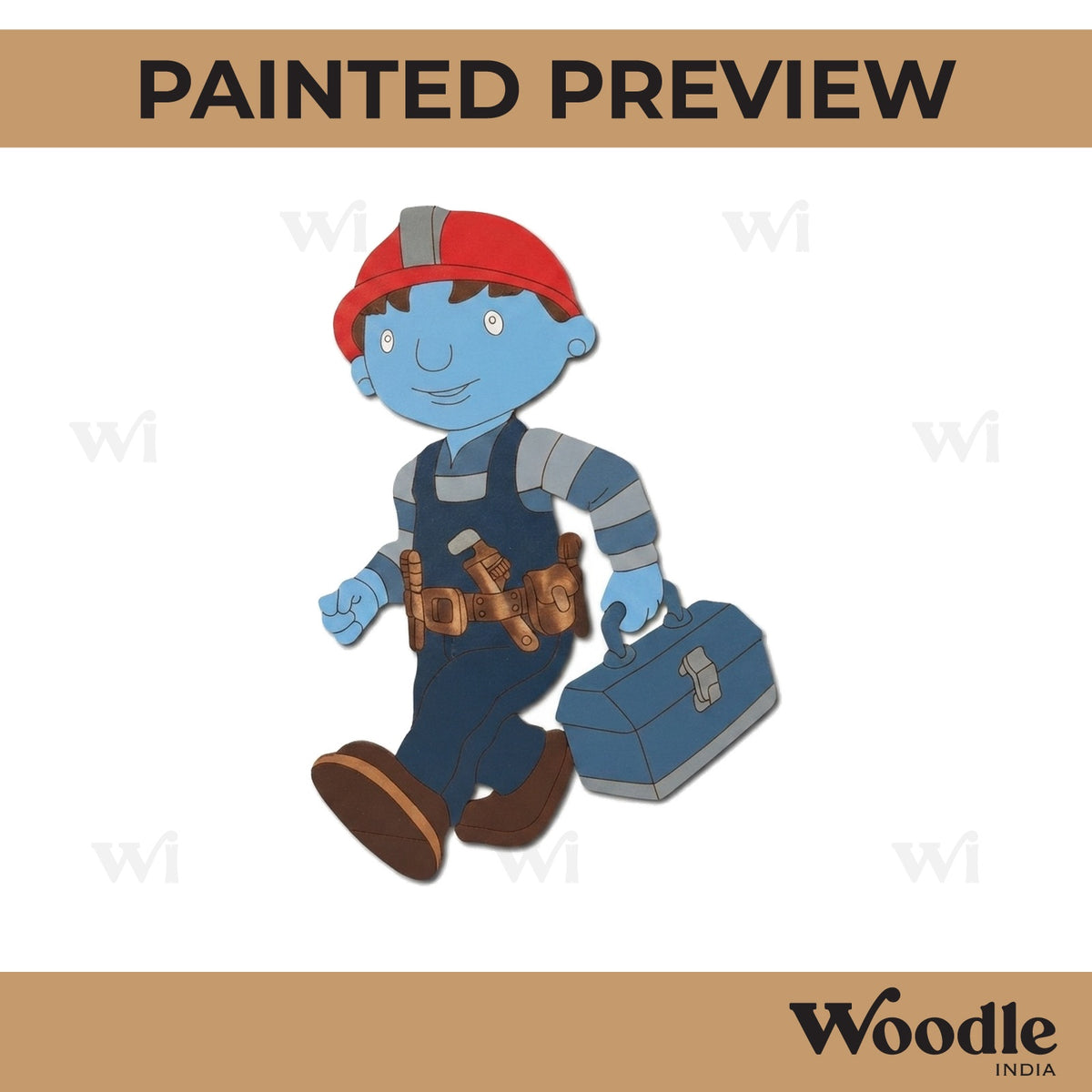 Bob The Builder Pre Marked MDF Design 2