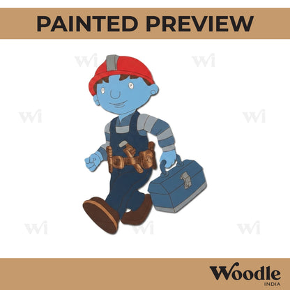 Bob The Builder Pre Marked MDF Design 2
