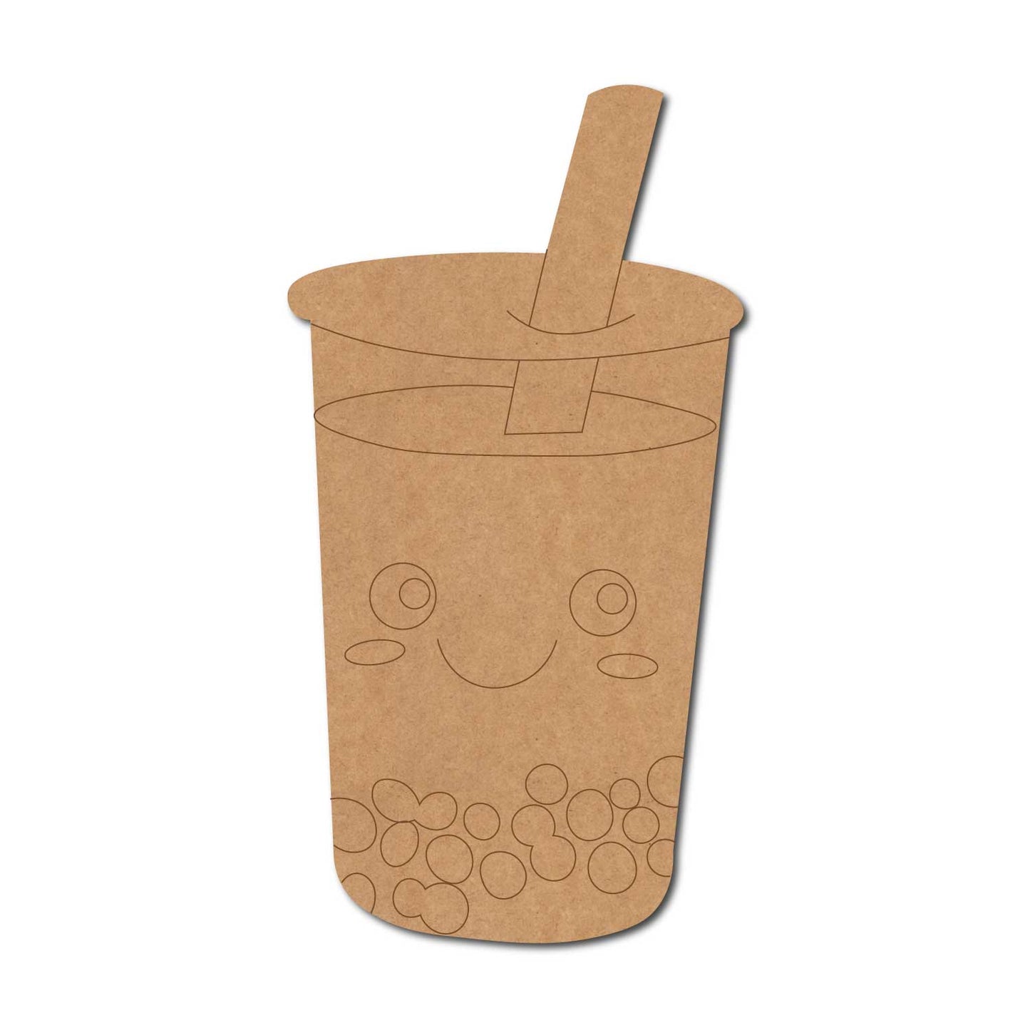 Boba Tea Pre Marked MDF Design 1