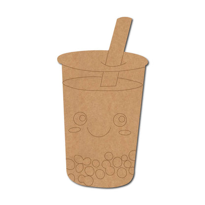 Boba Tea Pre Marked MDF Design 1