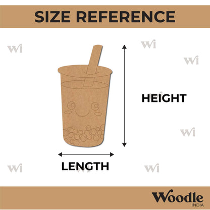 Boba Tea Pre Marked MDF Design 1