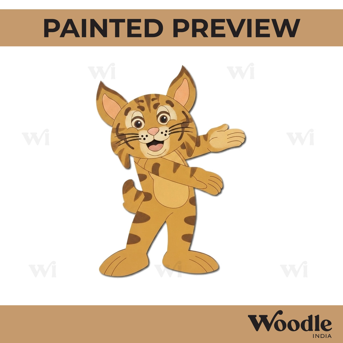 Bobcat Pre Marked MDF Design 1