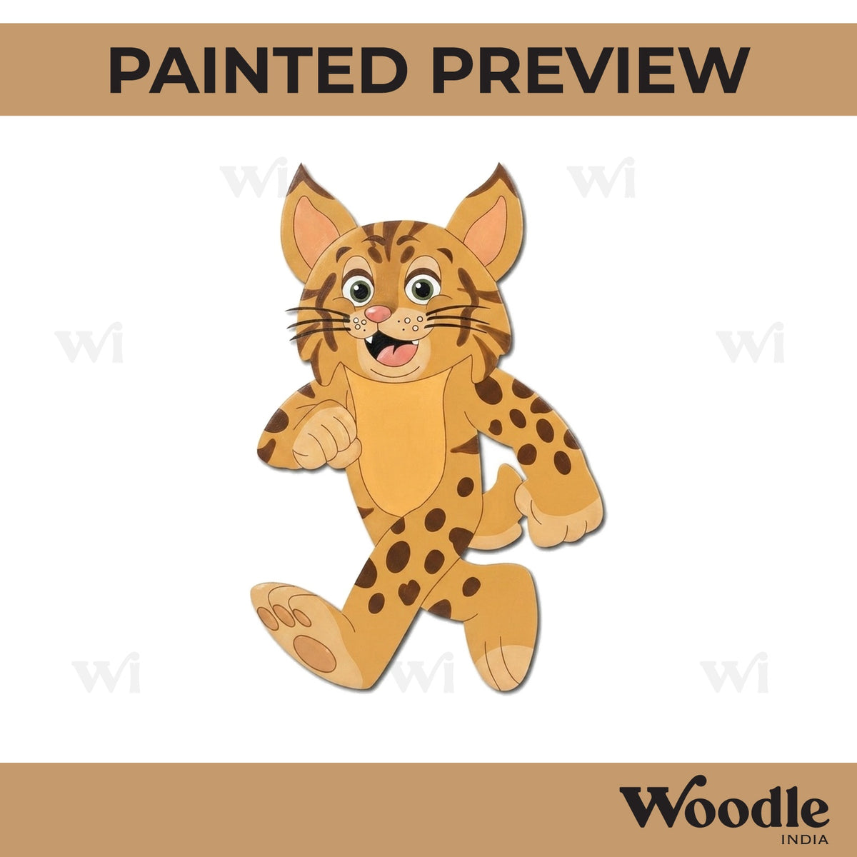 Bobcat Pre Marked MDF Design 2