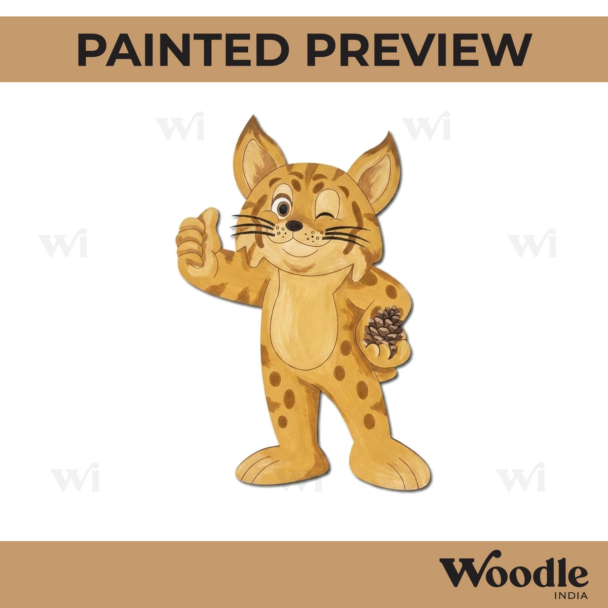 Bobcat Pre Marked MDF Design 3