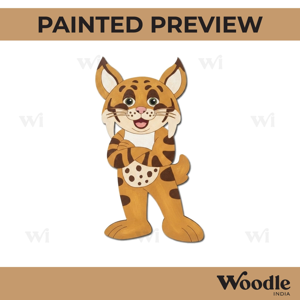 Bobcat Pre Marked MDF Design 4