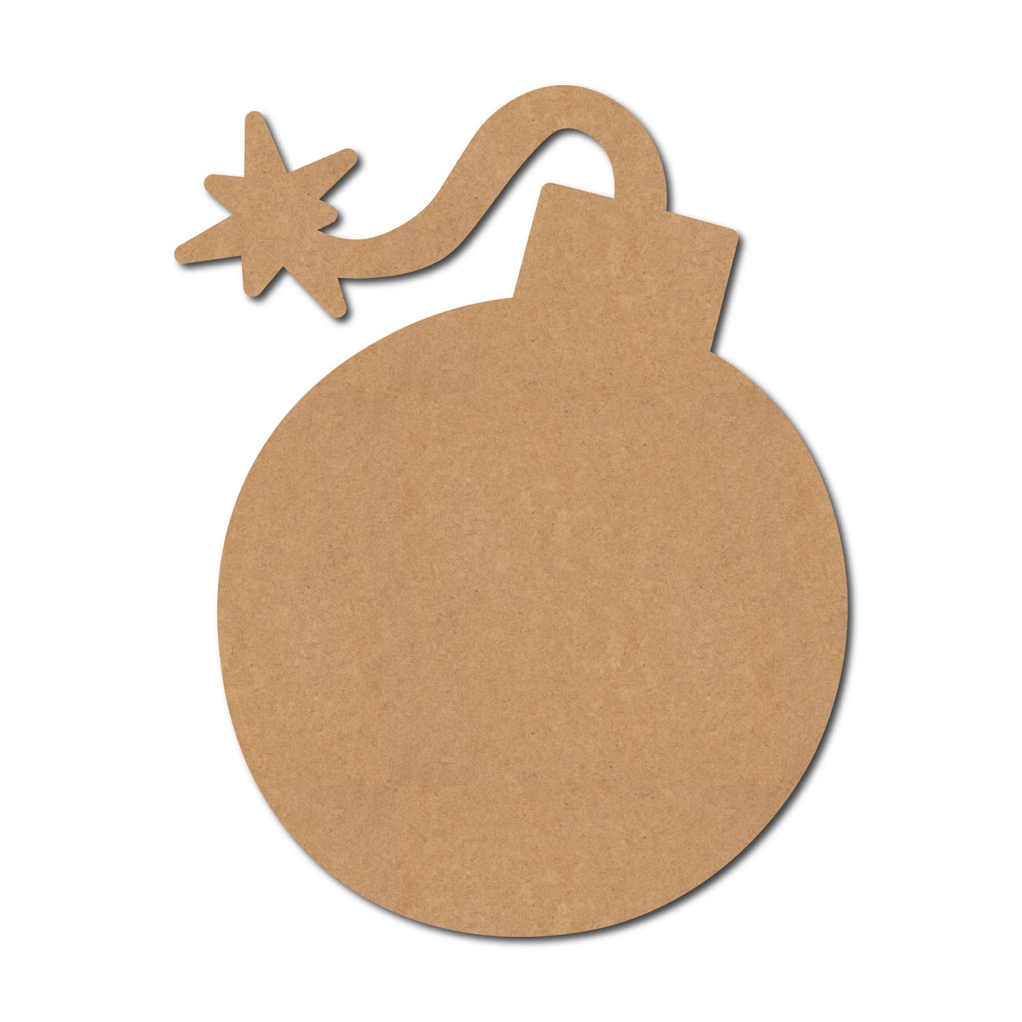 Bomb Cutout MDF Design 1