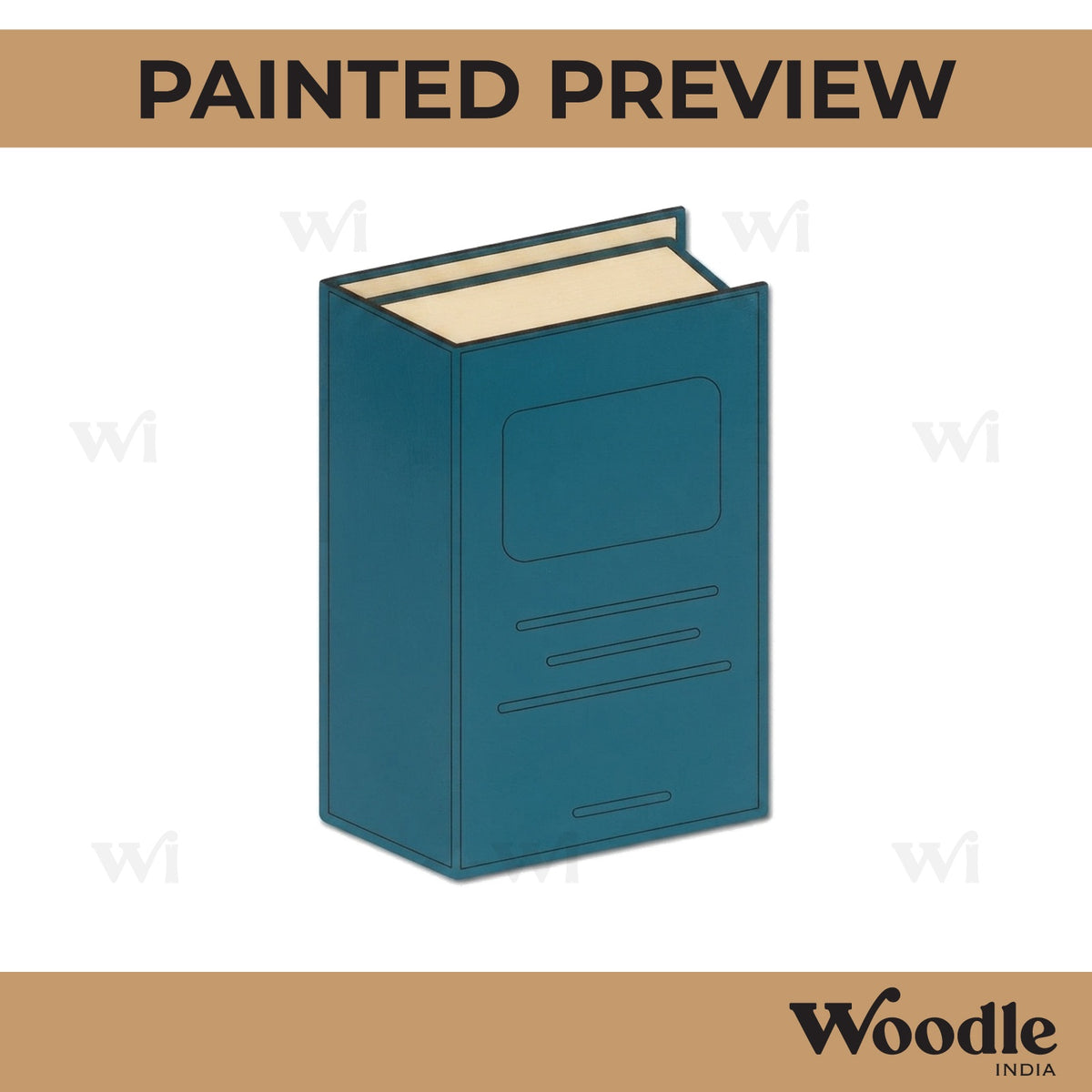 Book Pre Marked MDF Design 1
