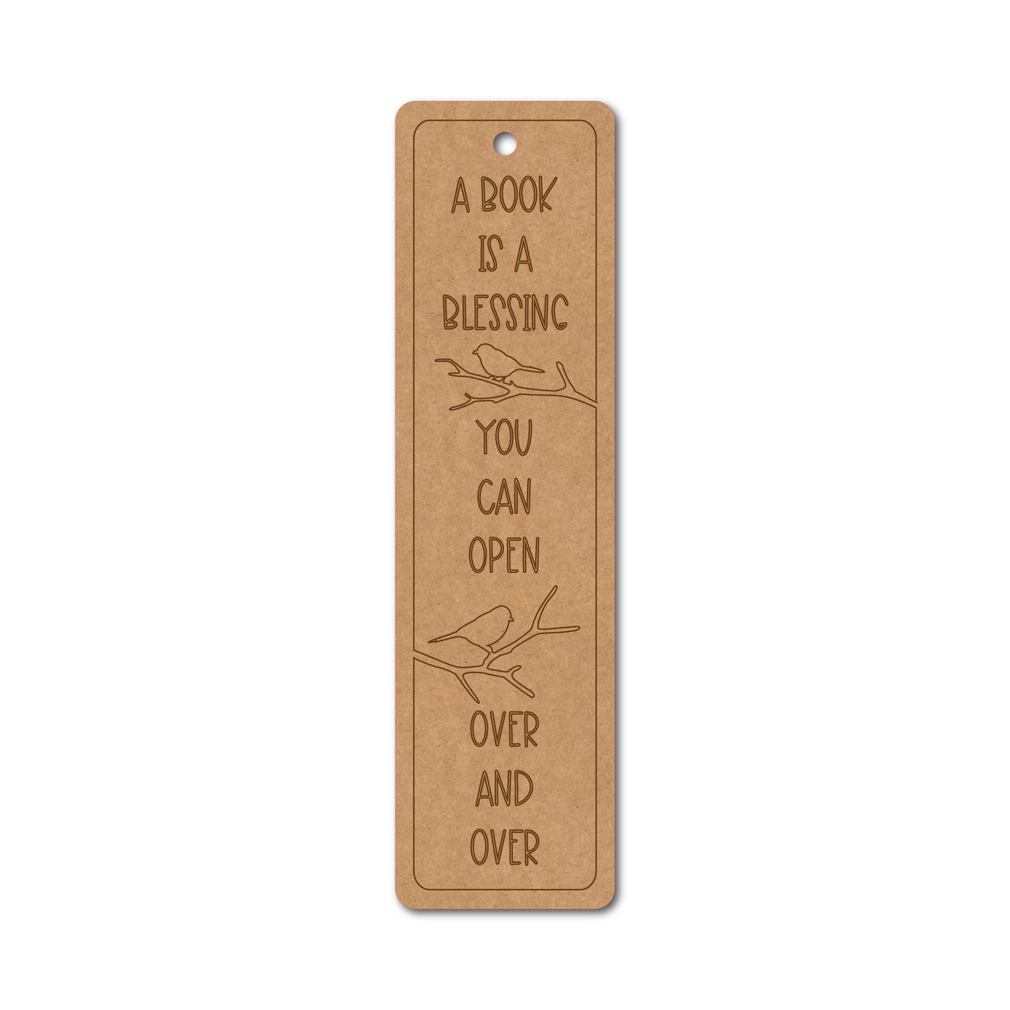 Bookmark MDF Design 11