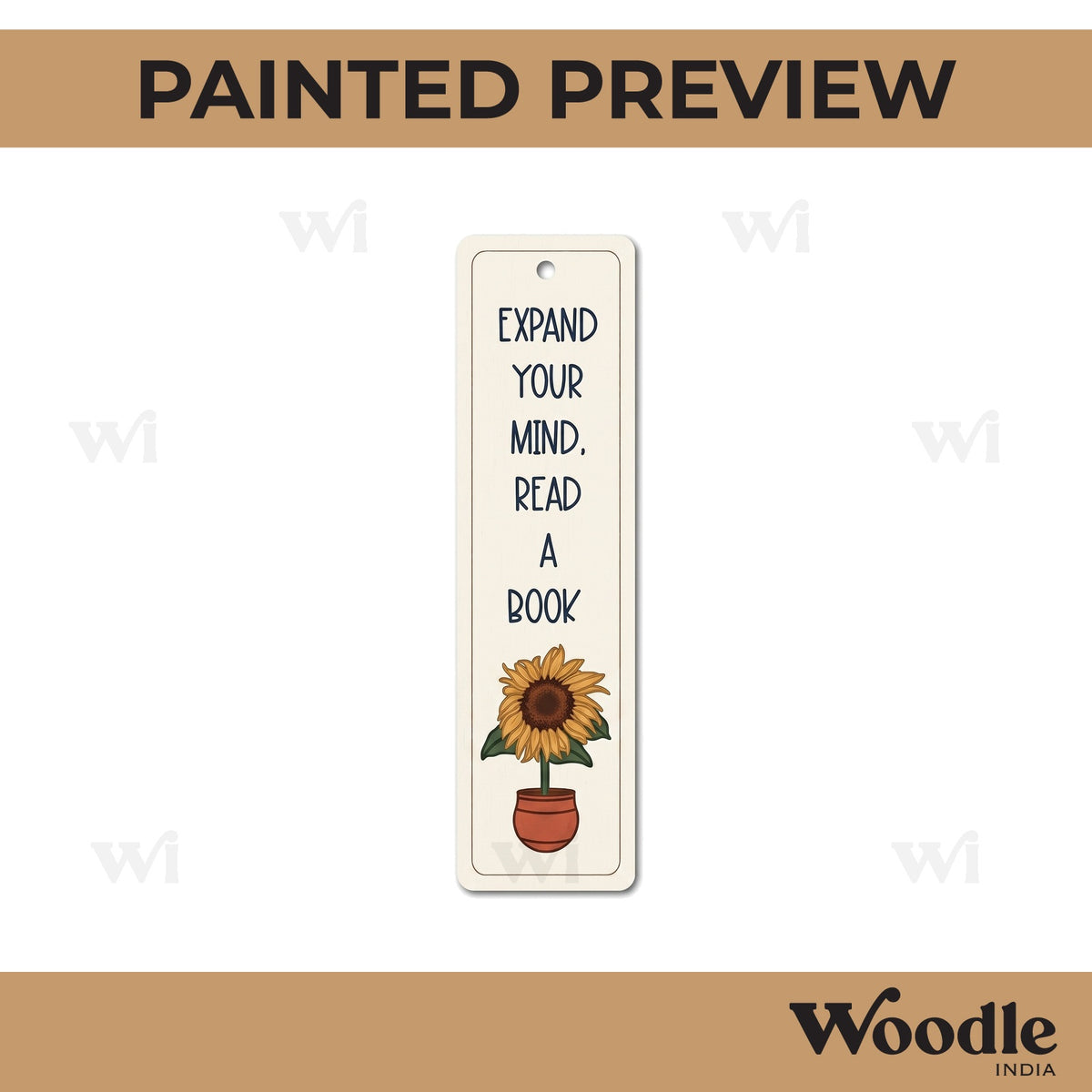 Bookmark MDF Design 12