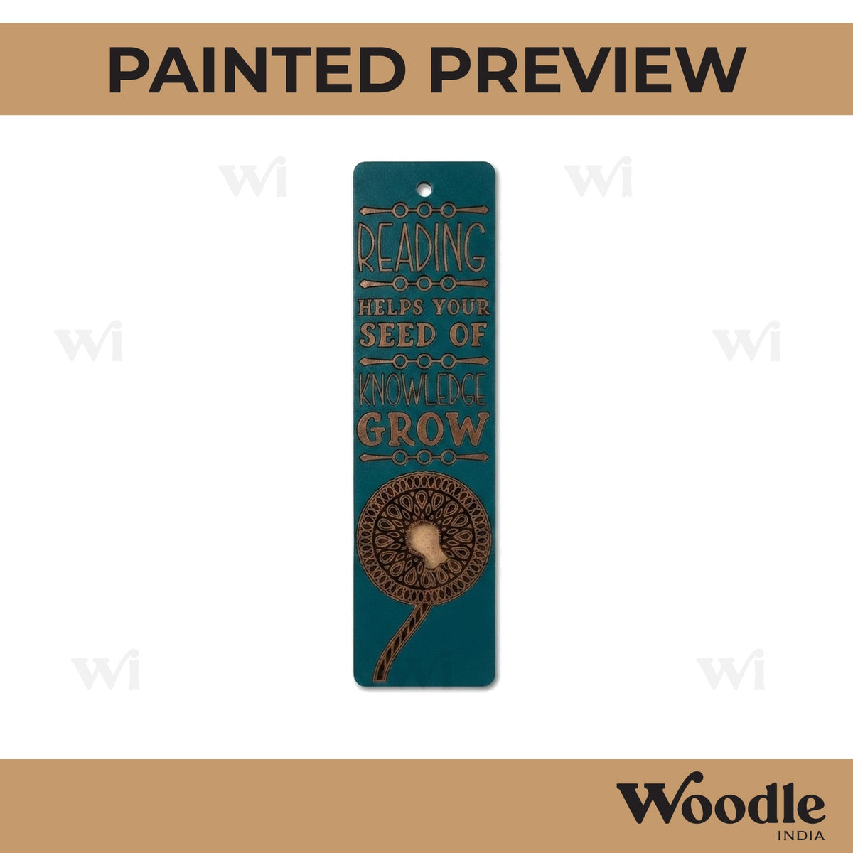 Bookmark MDF Design 23