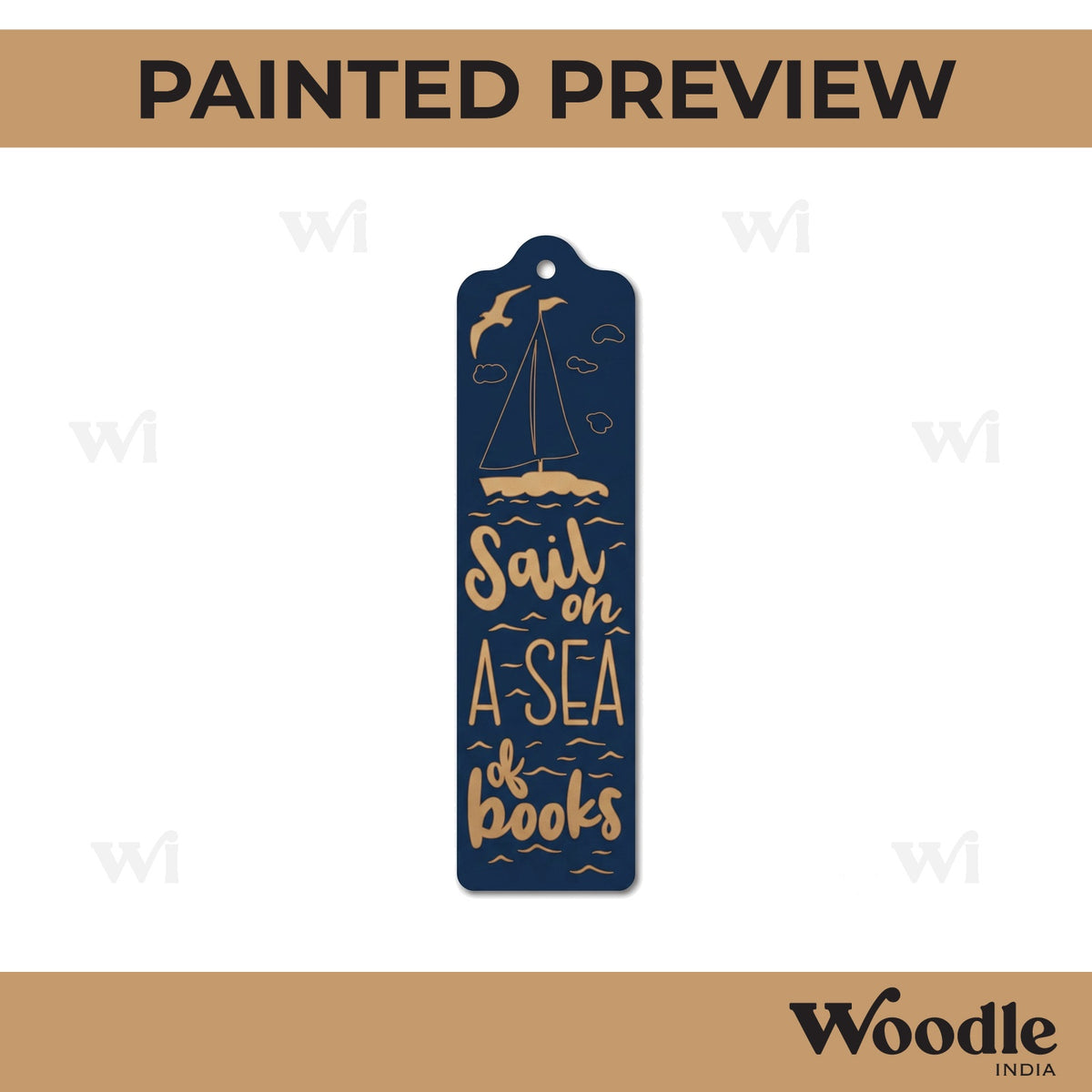 Bookmark MDF Design 24