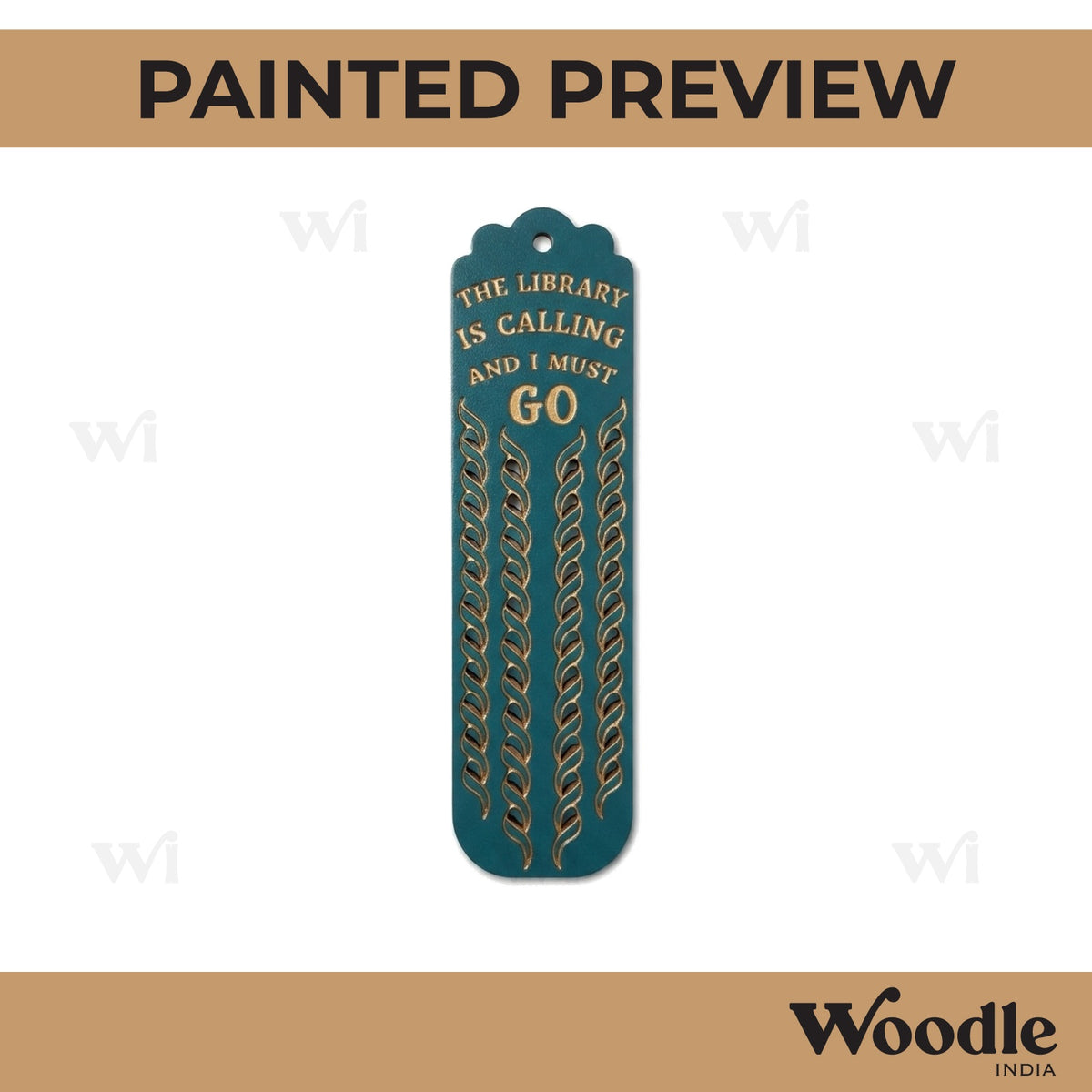 Bookmark MDF Design 26